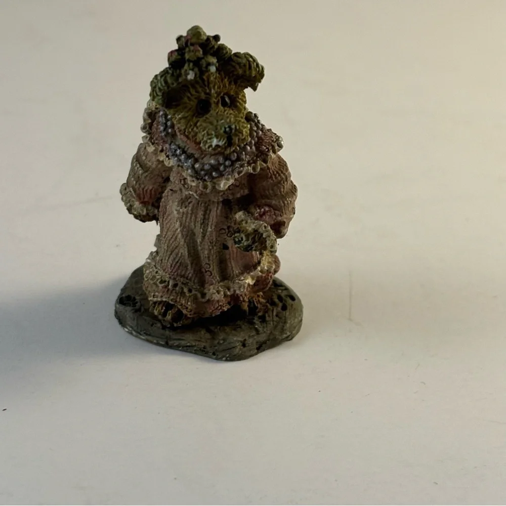 Vintage Boyds Town Village Twila Bearymore Miniature‎ Figure 1.75” High Necklace